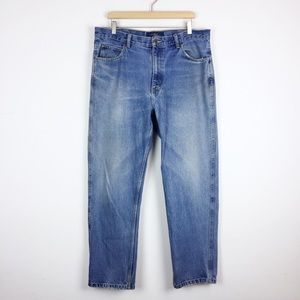 Vintage high waisted jeans faded medium wash